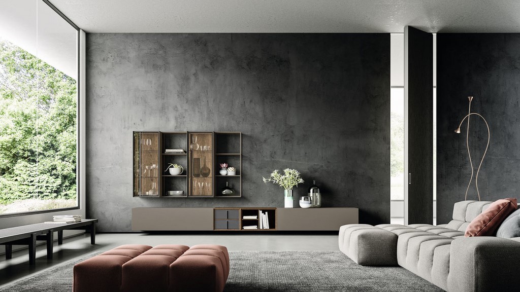 ARMADIO 4 ANTE DECORATO